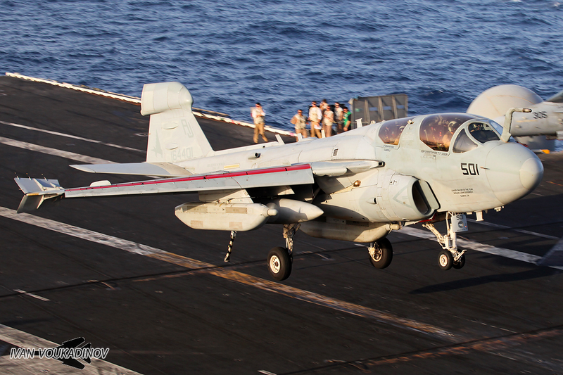 Illustration for article titled The EA-6B Prowler's Last Cruise Is Showcased In These Exclusive Photos